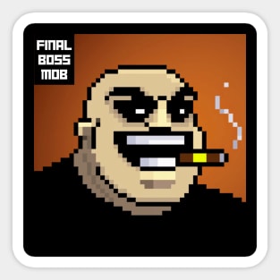 Final Boss Mob #12 Sticker